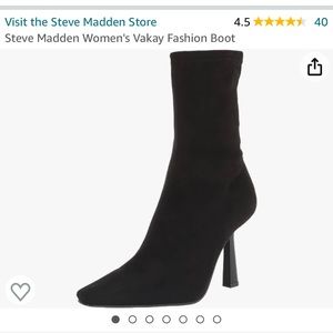 Steve Madden Vakay sock boots 7